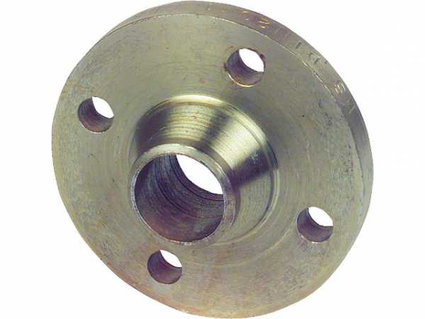 Schweißfitting schwarz Vorschweißflansch 4-Loch 76,1mm DN65 (2 1/2")