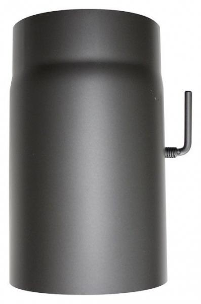 ORANIER Rauchrohr mit Drosselklappe L: 250mm