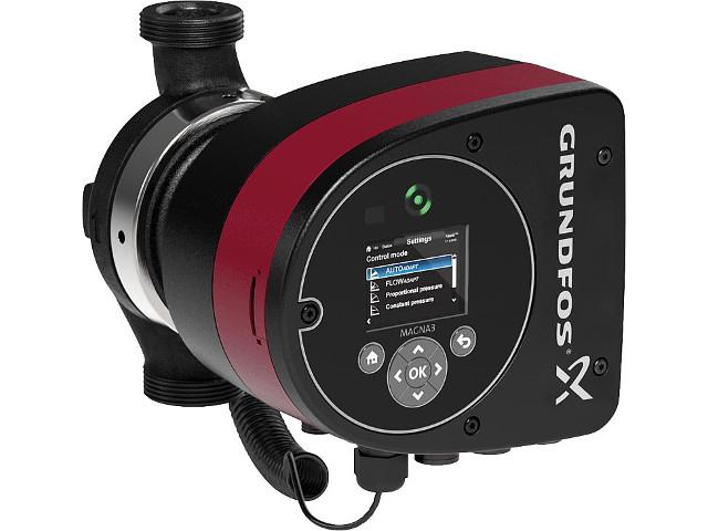 Umwälzpumpe Grundfos Magna 3 25-60, DN25(1'), PN10, 230V, Baulänge 180 Umwälzpumpe Grundfos Magna 3 25-60, DN25(1'), PN10, 230V, Baulänge 180