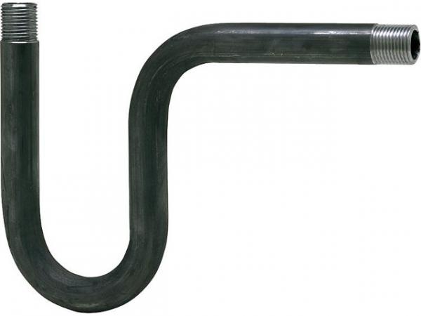Manometerzubehör Wassersackrohr U-Form PN 25 G 1/2" DN 15 1/2", aus Stahl, handelsüblich