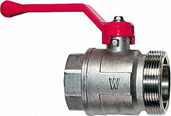 Kugelhähne 1 1/2'' 2 Stck. flachdichtend passend für Verteileranschluss 2''
