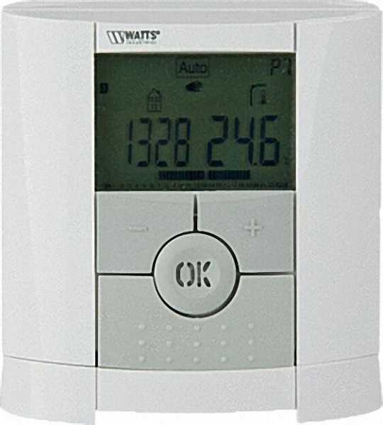 WATTS Elektronischer Funk- Raumthermostat, Typ BT-DP-RF für 868 MHZ