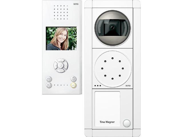 Türsprechanlage Ritto Portier Video,Freisprechstelle 1 WE, weiss/weiss Türsprechanlage Ritto Portier Video,Freisprechstelle 1 WE, weiss/weiss
