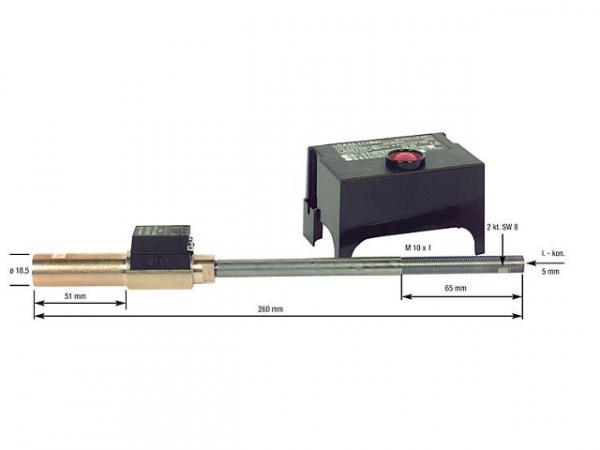 Ölvorwärmer Umbau-Set Abig Nova 2000 Compact mit LOA 24 20020-002 Datumkleber anbringen