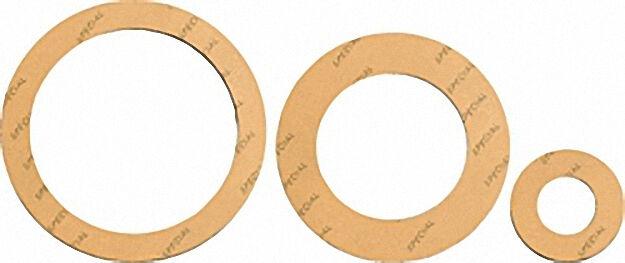 Spezial-flanschdichtung DN=200 PN=16 220 x 273mm 2mm stark/ gelb Spezial-flanschdichtung DN=200 PN=16 220 x 273mm 2mm stark/ gelb