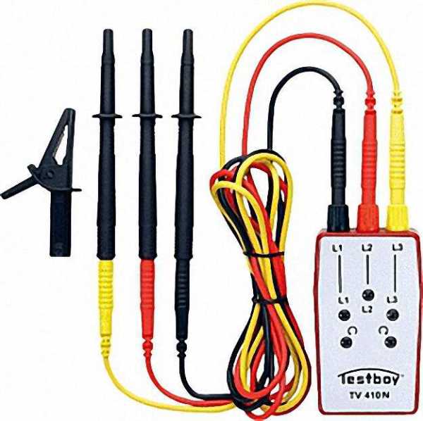 TESTBOY Drehfeldtester TV 410N 60 - 400V AC