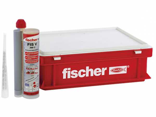 Fischer 41836 Hochleistungsmörtel FIS V 360 S Handwerkerkoffer VPE 10 Stück