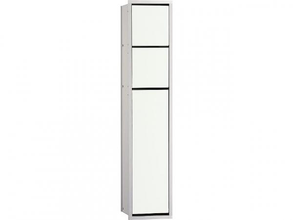 EMCO WC-Modul, asis 150, Unterputz, Höhe 809 mm, alu optiwhite