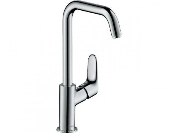 Waschtischmischer Hansgrohe 240 Focus, mit Ablaufgarnitur chrom