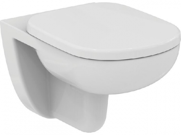 WC-Kombi-Pack Ideal Standard EurovitPlus spülrandlos, weiß