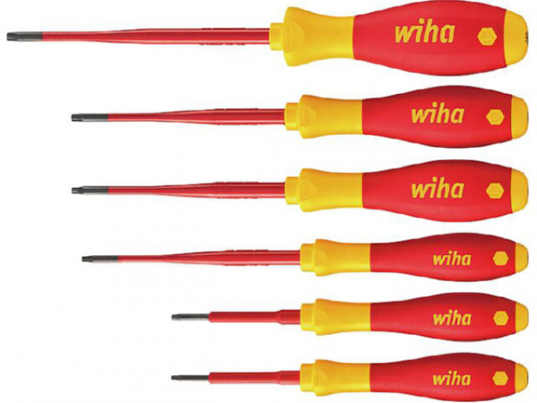 VDE-Schraubendreher-Satz Wiha® Torx® slimFix, 6-teilig