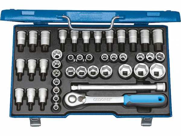 Steckschlüsselsatz GEDORE 42-teilig, 1/2'
