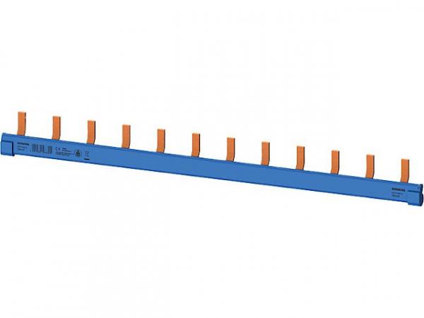 Stiftsammelschiene, 10mm² Neutralleiter für 12x LS 1/N Siemens 5ST3687-0 (12TE)