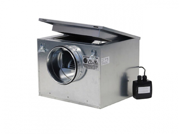 S&P Rohrventilator, schallgedämmt, DN250 CAB-250 N