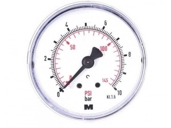 Manometer NG 50 axial 0 bis 60 bar, 1/4