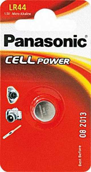 PANASONIC Knopfzelle Alkali Mangan LR-44EP