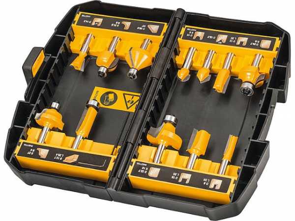 Fräser-Set Dewalt 12-teilig zu 80 835 67