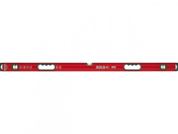 SOLA Aluminium-Wasserwaage Modell BIG RED 3 180cm