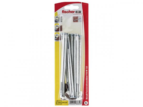 Fischer Fensterrahmendübel F 10 M 132, 88682 SB-Programm