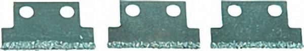 Ersatzhartmetall-Klingen für Fugenreiniger 147mm - 3teilig