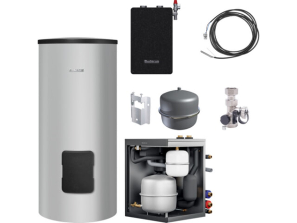 Buderus Logaplus M GB192i.2-25 ohne WLAN hybridfähig Standmontage 7739622844