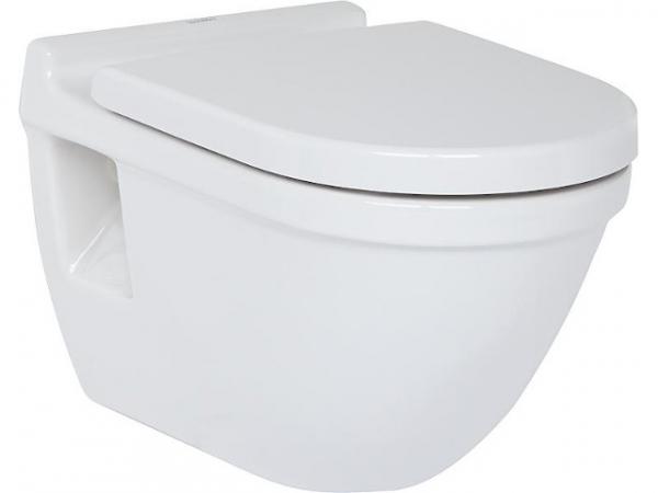 Combi-Pack Duravit Starck 3 Wandtiefspül-WC spülrandlos mit Softclose WC-Sitz, weiß