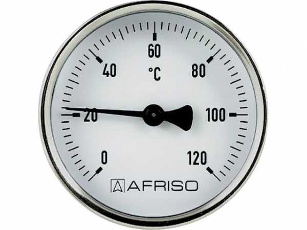 AFRISO Magnet-Anlegethermometer, 80 mm, 0 - 60°C