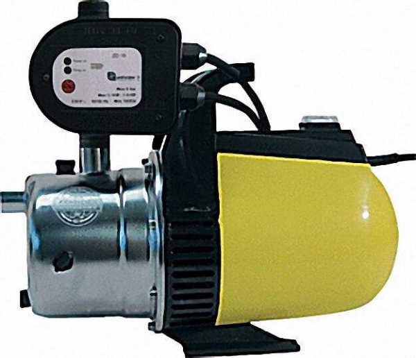 ZEHNDER Hauswasserautomat mit Edelstahlpumpenkopf 1'' Selbstansaugend 230 V / 0, 9 KW Fördermenge ma