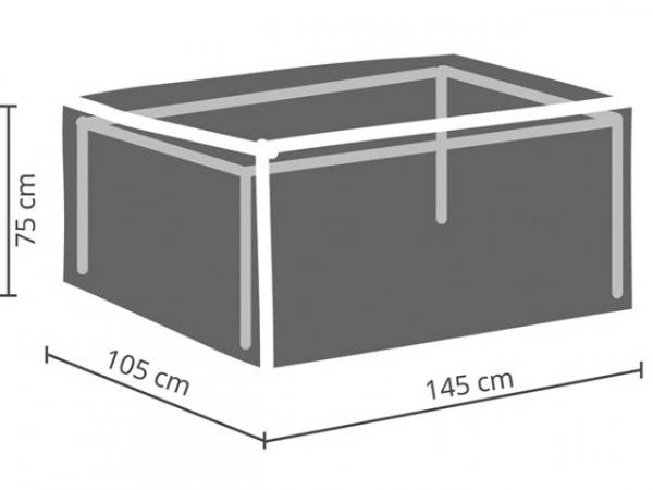 Schutzhülle für Gartentisch MAX. 140 cm OCT140