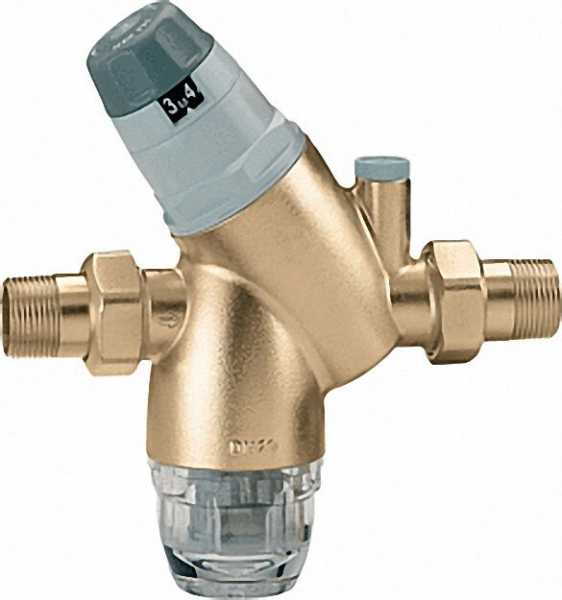 CALEFFI Druckminderer ohne Manometer, mit Filter 1/2''