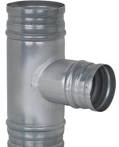 Abzweig reduziert NW125 x NW100