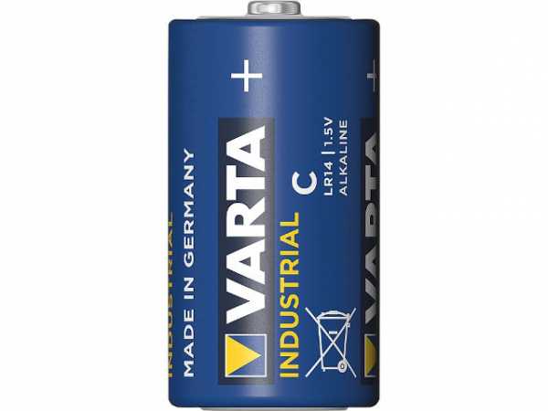 VARTA INDUSTRIAL Batterien Baby C LR14 ALKALINE, VPE 20 Stück im Karton