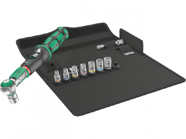Drehmomentschlüssel-Set WERA Safe-Torque A1 , 11-teilig, Antrieb 1/4', 2-12 Nm,