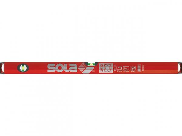 SOLA Aluminium-Wasserwaage BigX Messlänge 60cm 2 Libellen