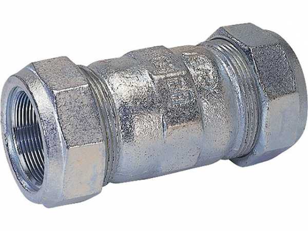 GEBO Temperguss-Klemmverbinder (i/i) Gas PN 4, Wasser PN 16, Typ O 1 1/2'' (48,3)