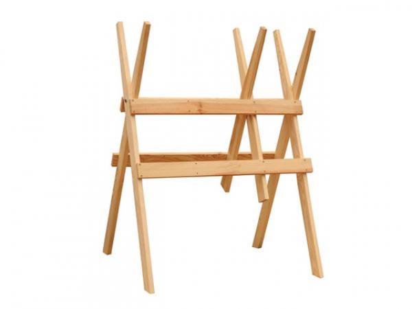Sägebock Holz H883 x L706 x B625 mm Tragkraft: 100 kg Kiefer VL5000W