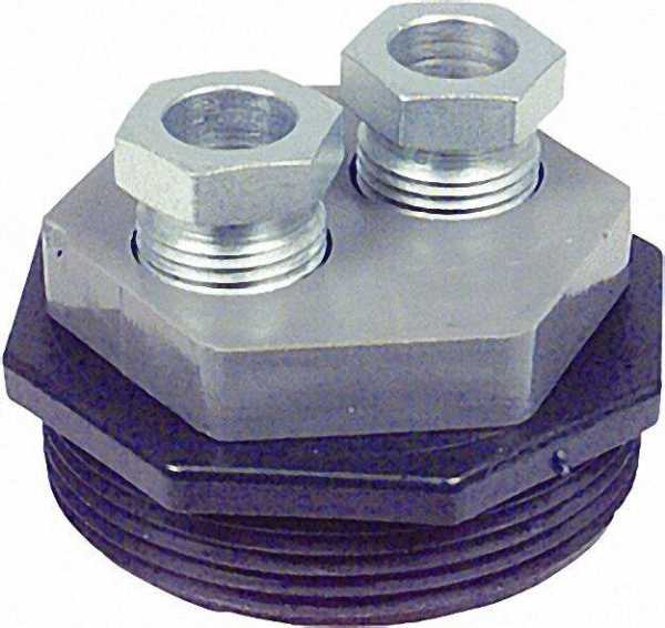 Stopfbuchs-Verschraubung SBV R 2'' Universal 8, 10, 12mm Kunststoff doppel