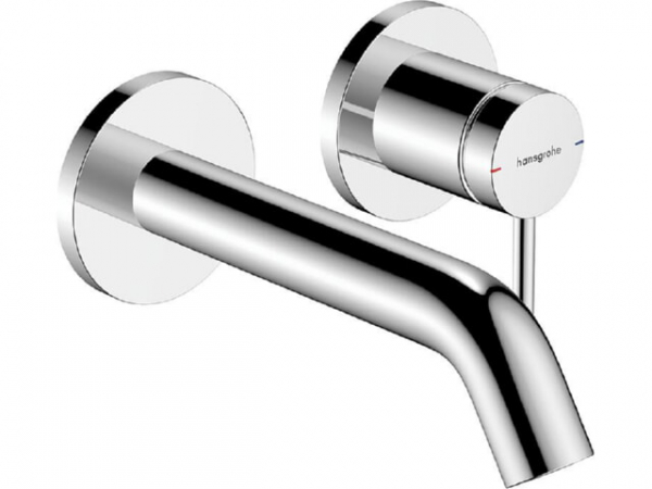 Wand-Waschtischmischer Hansgrohe Tecturis S Ausladung 165 mm chrom