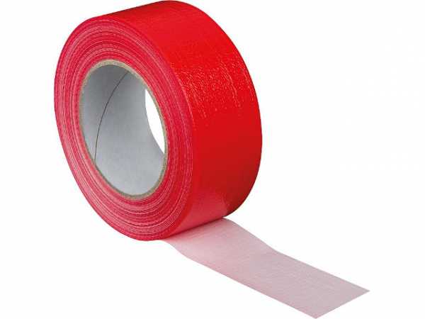 PE Gewebeklebeband rot 50 mmx50 m