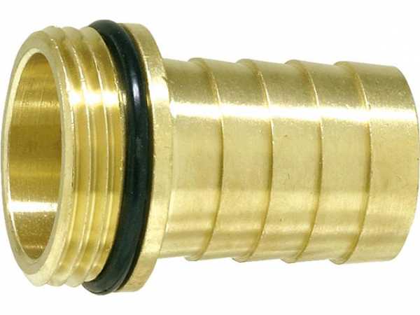 Schlauchverschraubung Vaterteil, mit Bund und O-Ring R 3/4'' AGx3/4'' Tülle