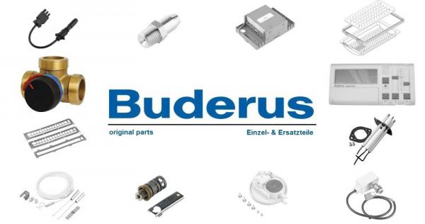 Buderus 7739601651 10 m Abgasrohr pp DN110 mit Pruefoeffn. Effektivlänge 10180 mm