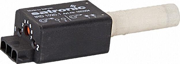 Satronic IRD1020 Gas blau Belichtung seitlich links Satronic IRD1020 Gas blau Belichtung seitlich links