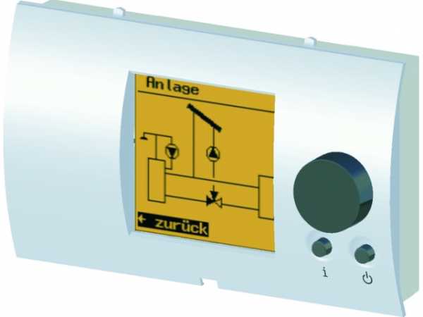 Wolf Bedienmodul BM-Solar Grafik für Regelungssystem WRS, PG089