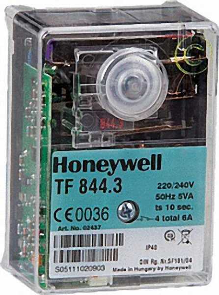 HONEYWELL Satronic-Relais TF 844. 3
