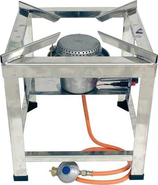 Hockerkocher 10 kW, Edelstahl