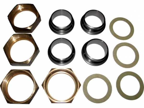 Wolf Anschluss-Set Fittings 2 1/2" Schweißanschluß (ST52-3), für SL-140..