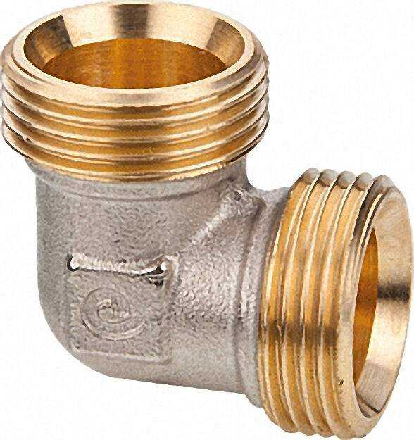 Kupplungswinkel 3/4'' Eurokonus vernickelt für Klemmverschraubung Kupplungswinkel 3/4'' Eurokonus vernickelt für Klemmverschraubung
