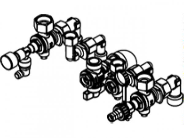 Viessmann Armaturen-Bausatz Kombi AP EU/CH ZK04925