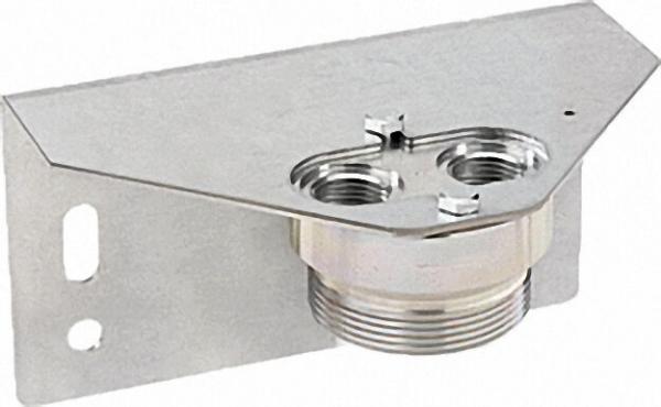Halterung für 1-Stutzen Gaszähler G2, 5-G4-G6 2''a x 1/2''i, 180° drehbar