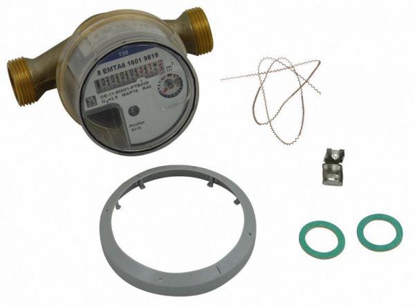 ELSTER Einstrahlzähler S110 EAK 2,5 R40 DN15, 90°C, 110mm R1/2" (inkl. Eichgebühren)